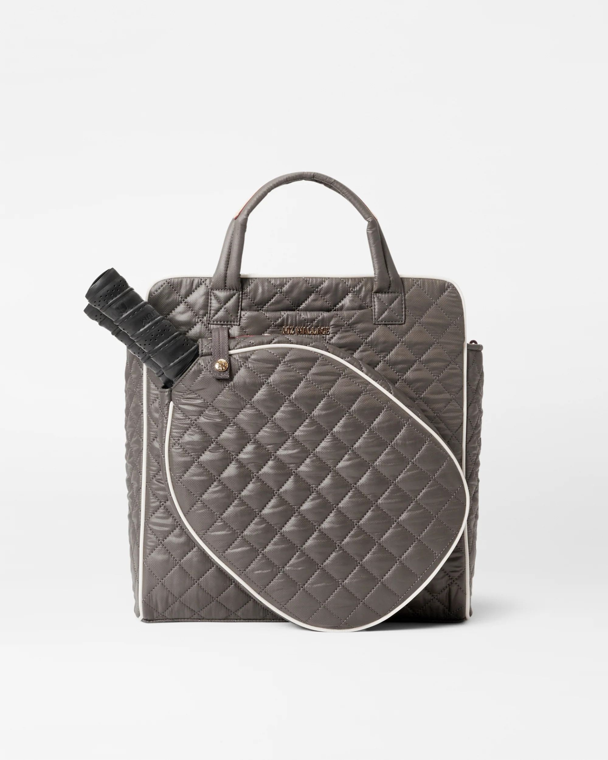 Grey Pickleball Tote Bag | MZ Wallace | MZ Wallace