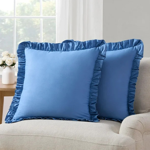 Draper James 2-Pack Solid Ruffle Decorative Pillows - Samsclub.com | Sam's Club