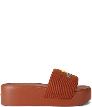 Kurt Geiger London Kurt's Cabana Meena Platform Slide Sandals - 35(5) | Dillard's