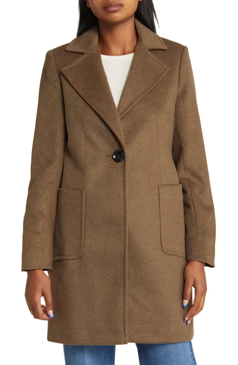 Wool Blend Blazer Coat | Nordstrom