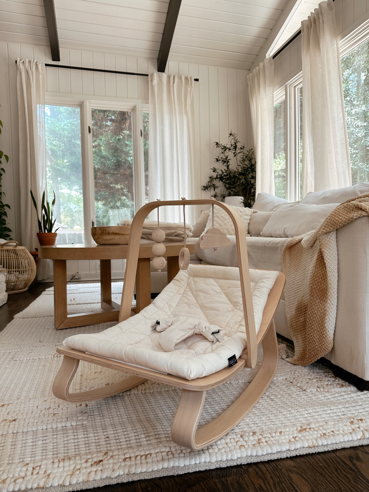 Charlie Crane Levo Rocker + Activity Arch☁️

#LTKBaby