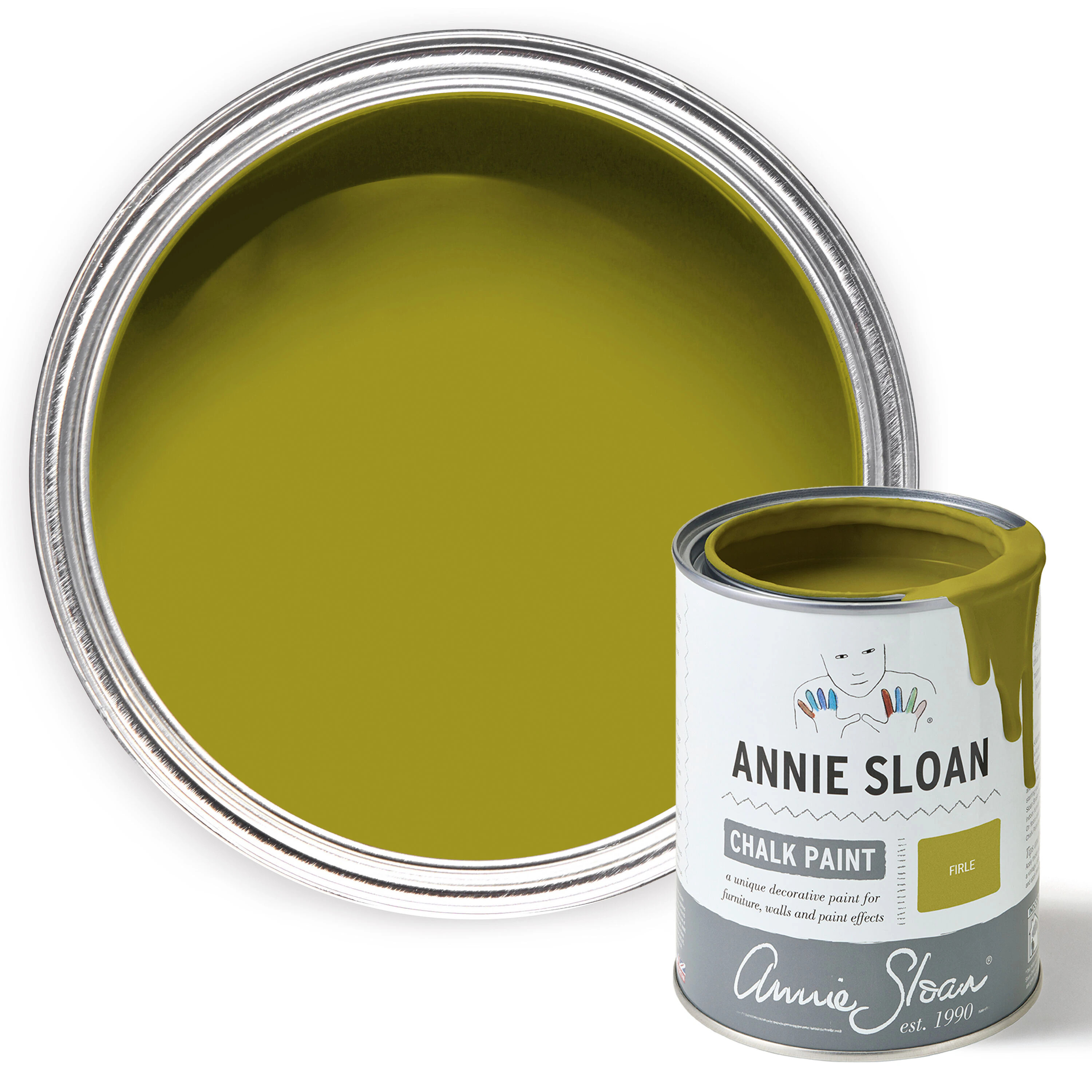 Annie Sloan Flat Firle Chalky ( 1-pint ) | P056FIR.5001.01 | Lowe's