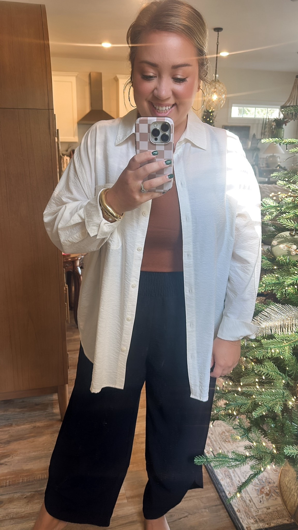 A little business casual for today! My button down is on sale for under $14! 

#LTKootd #LTKHoliday #LTKSaleAlert