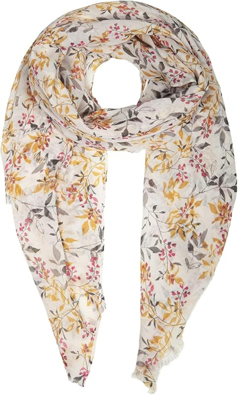 MissShorthair Women's Scarf Fashion Lightweight Printed Tree Branches Pattern Sunscreen Shawls | Amazon (US)