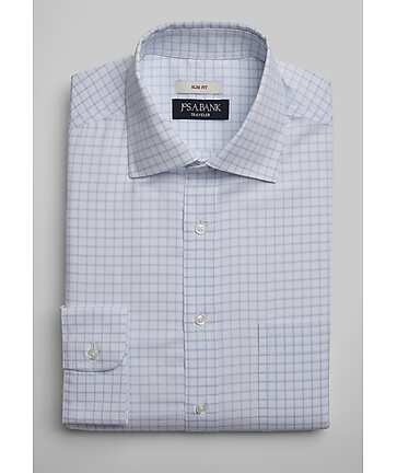 Traveler Collection Slim Fit Grid Dress Shirt

#5G3Z | Jos. A. Bank