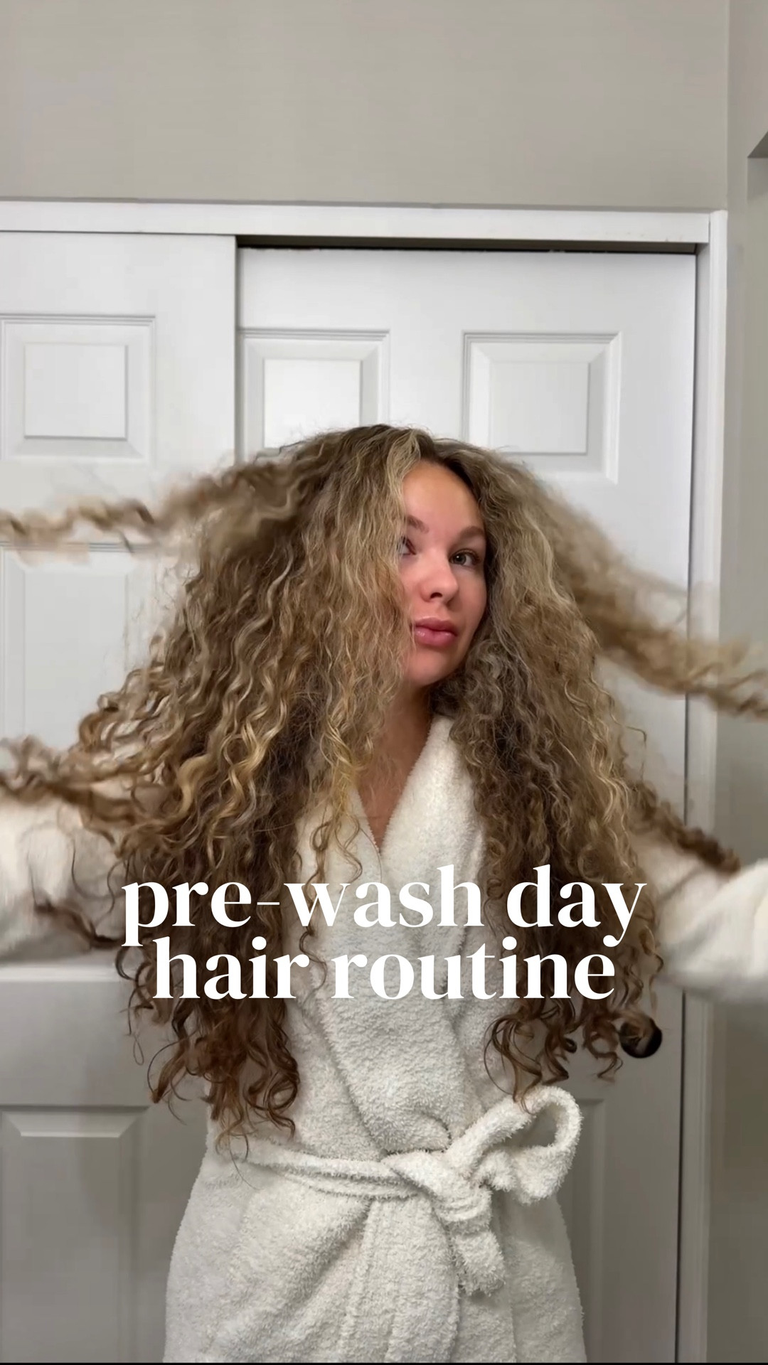 Pre-wash day haircare routine #curlyhairroutine #washdayroutine #hairwashday #curlyhair

#LTKBeauty