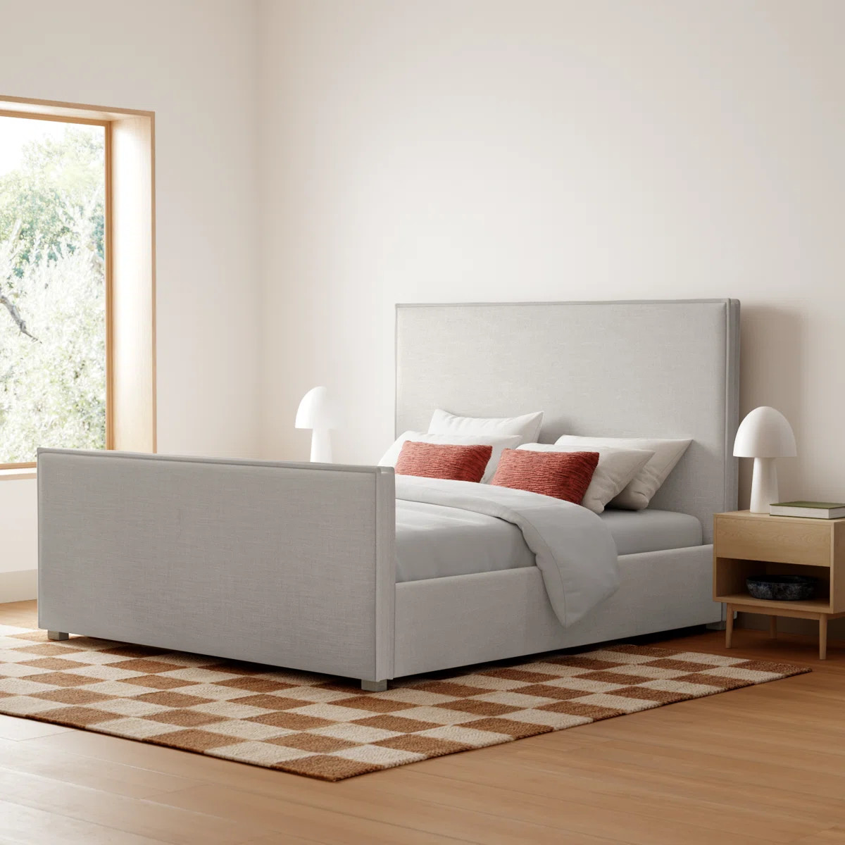 Sawyer Upholstered Panel Bed | Wayfair North America