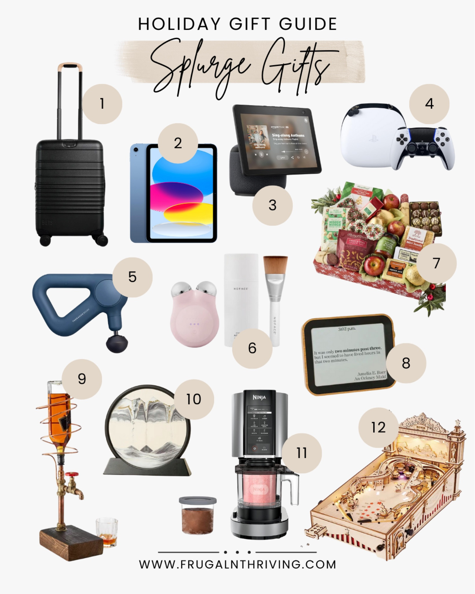 We saved the big one for last! While we're all about gifting for less and not stressing about how much money you're spending on presents during the holiday season, sometimes you just gotta give someone special a little something extra special. It's okay to splurge here and there, and these splurge-worthy gifts definitely get the stamp of approval. See our splurge gift guide here.

#LTKHoliday #LTKSeasonal #LTKGiftGuide