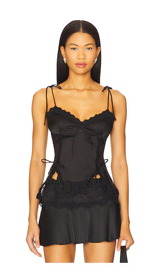 Meadow Top in Black | Revolve Clothing (Global)