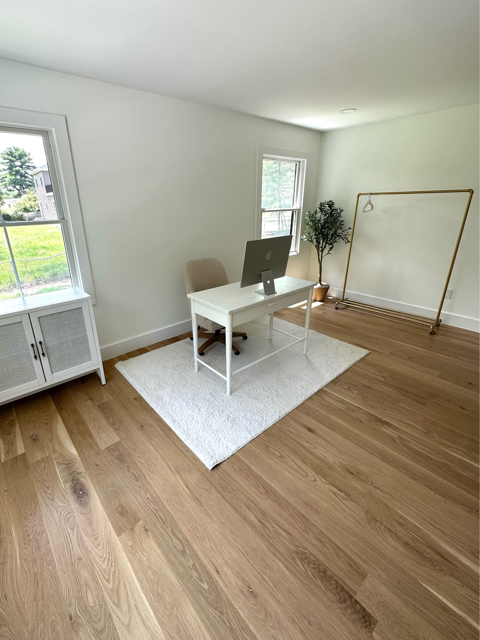 Setup my office. The desk, chair and cabinet are from Target, the rug is from Walmart. Everything else is from Amazon. 

#LTKhome #LTKSeasonal #LTKFind