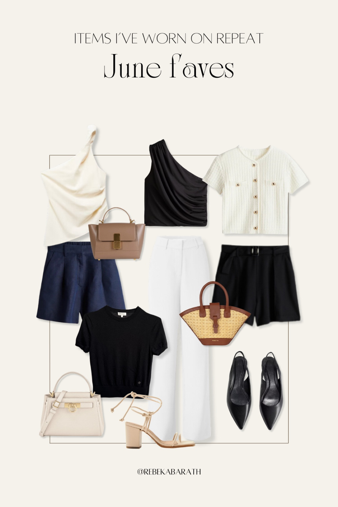 items I’ve worn on repeat • June faves 

bags: Parisa Wang Micro Madison Top Handle Bag, Ateliers Auguste Mini Marly, Paris/64 Mini Lumière

fashion edits | style edits | summer fashion | monthly faves | minimal aesthetic | minimal outfits

#LTKShoeCrush #LTKStyleTip #LTKFindsUnder100
