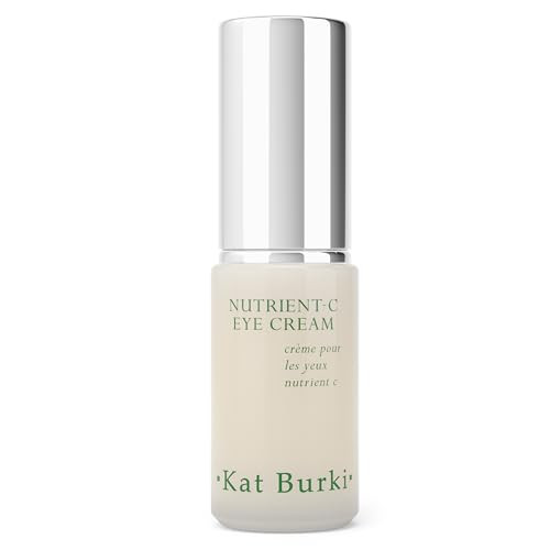 Kat Burki Eye Cream with 8% Stabilized Vitamin C & Caffeine. Dark Circle Reducing & Depuffing Treatment, 0.5 fl. oz. | Amazon (US)