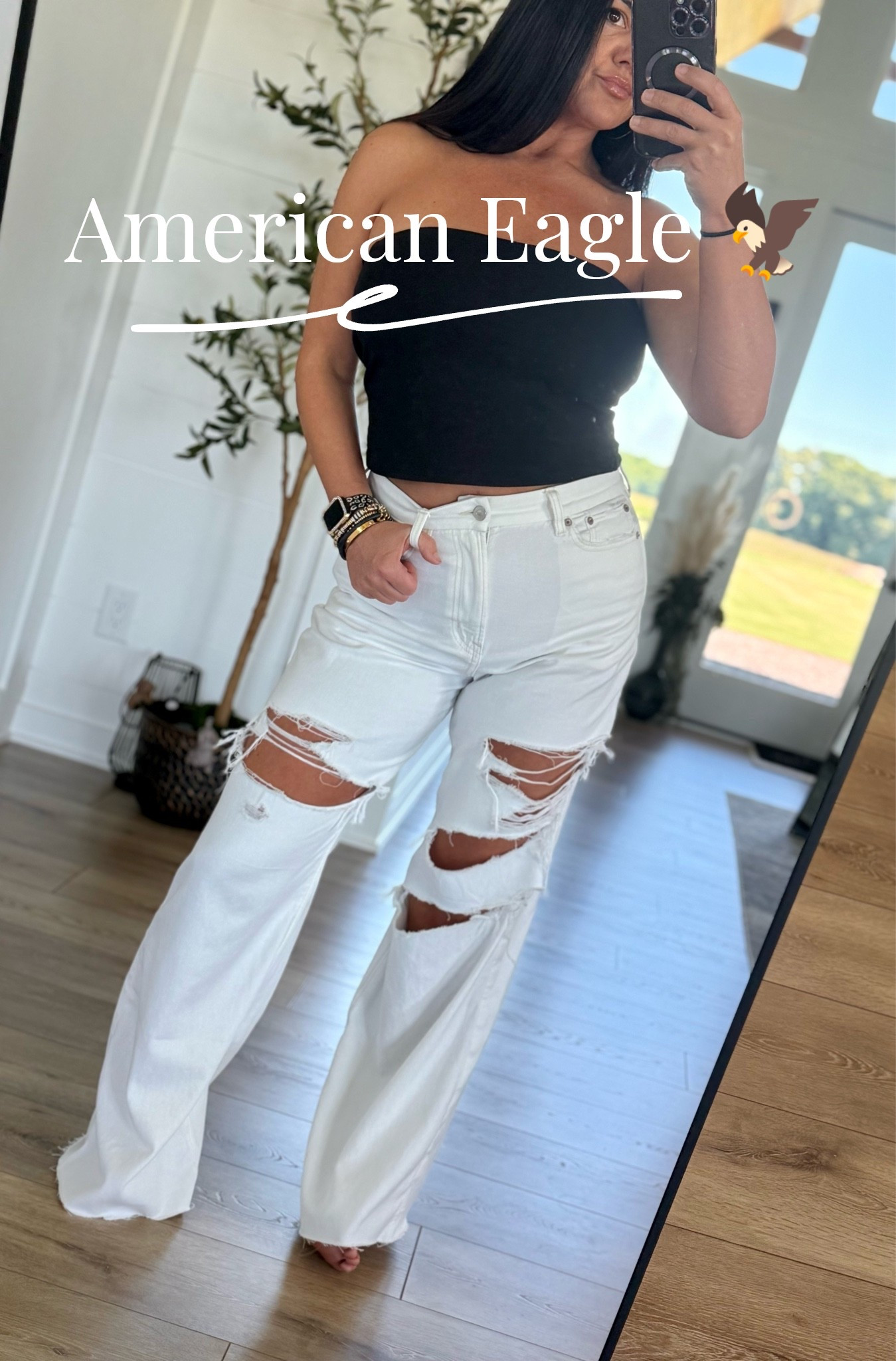 American Eagle wide leg pants!

#LTKootd #LTKMidsize #LTKU