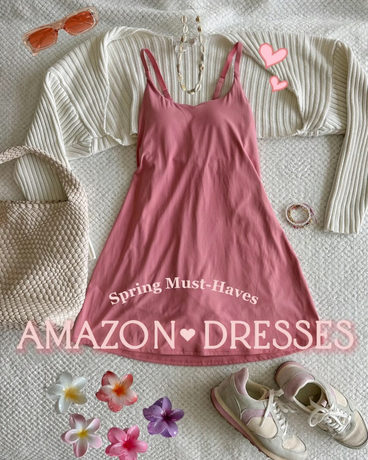 Swipe to see my all-time favorite dresses from Amazon that are good quality, affordable, and great for spring 🌸🌷☁️
 Slide 1: Brand: Ewedoos Price: $39 My size: Small (fits true to size!)
 Slide 2: This is a new favorite from a brand called Zesica! They have a lot of trendy stuff and this dress is identical quality to something I’d get at stores like Princess Polly or Tiger Mist 🫶 It comes in a variety of pastel colors, and I like that the dress has a silicone strip at the top of the bust to hold the dress up better and give a more secure fit
 Slide 3:  Pumiey is THE place for Skims-inspired pieces. This ribbed maxi dress is so comfy and can be styled both casual and dressed up (think mermaid vibes) 🌊 I’m 5’6ish and wore this dress with 2” heels. The length was perfect, but even if you’re on the shorter side you can scrunch the dress up around your waist to make the length shorter 
 Slide 4: This Los Angeles Apparel dress is made of thick, quality cotton and is sustainably made. I bought it from a seller called Ashen Fane, and was pleasantly surprised to see such a great dress for the price!
 Which one is your fav? Lmk and let’s be friends 🥰 
#fashionfinds #amazonfashion #amazonfashionfinds #amazonfinds2024 #amazonfavorites #amazonsummerfashion #everydayoutfit #dresscollection 

#LTKfindsunder50 #LTKstyletip #LTKSeasonal
