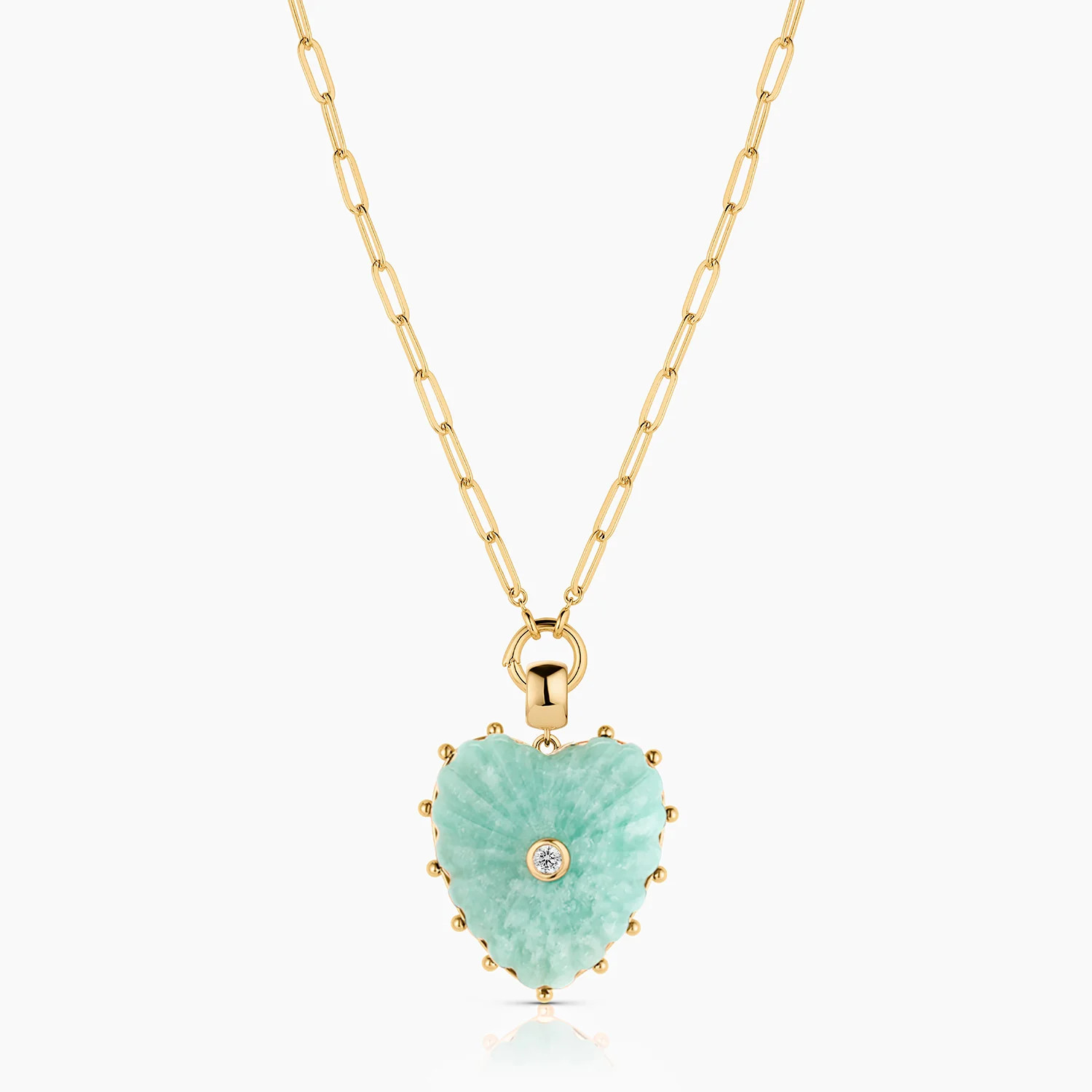 Malene Amazonite Bail | THATCH
