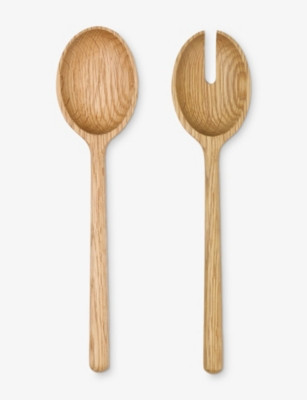 THE CONRAN SHOP - Istria Oak Set Of Two Salad Servers | Selfridges.com | Selfridges