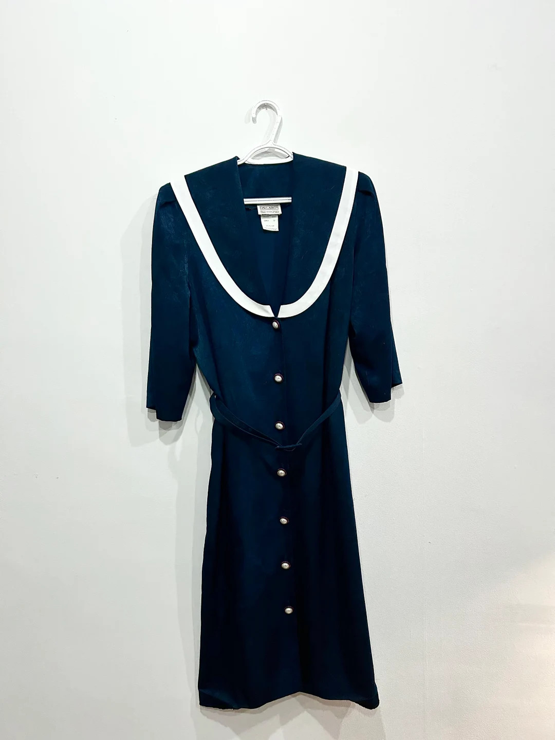 Vintage 80s Dallairds Sailor Dress - Etsy UK | Etsy (UK)
