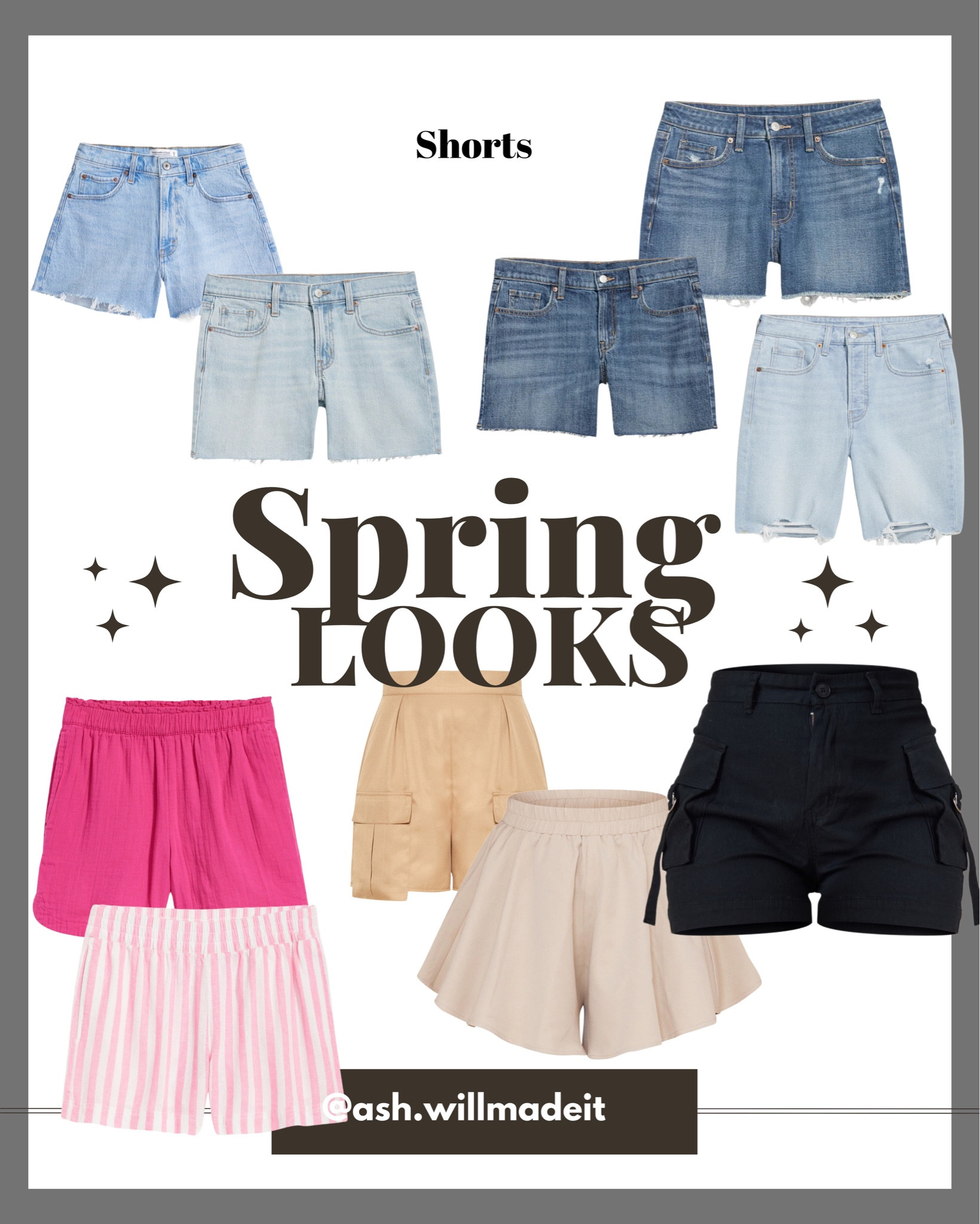 Spring Looks ! There are so many stores having a spring sale and why not add a couple of shorts to your wardrobe . 

#LTKSpringSale #LTKfindsunder50 #LTKsalealert