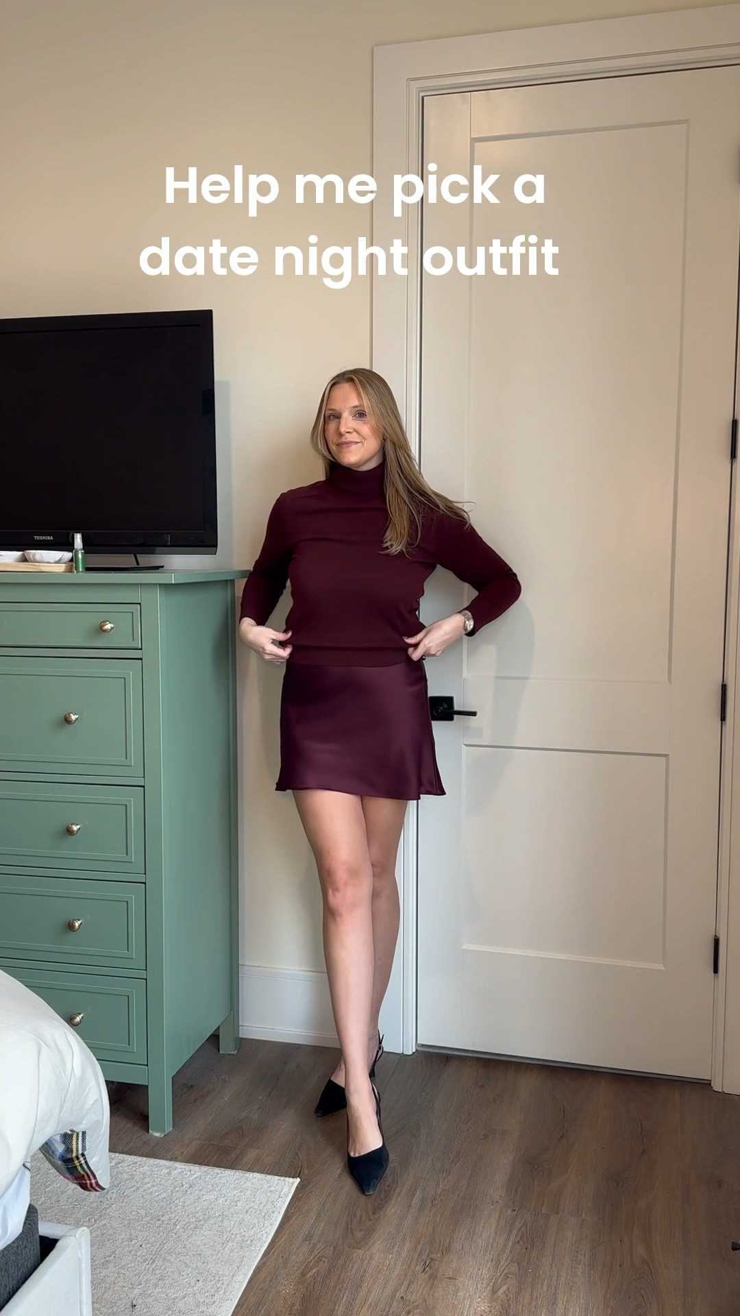 I was really set on number 4 until I saw it on camera #DateNight #OutfitInspo #LTKDateNight