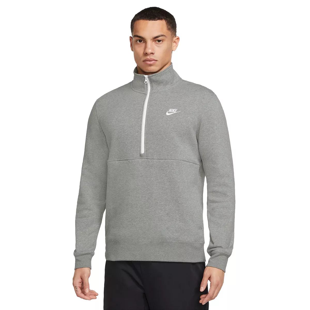 Men's Nike Club Quarter Zip Pullover | Kohl's