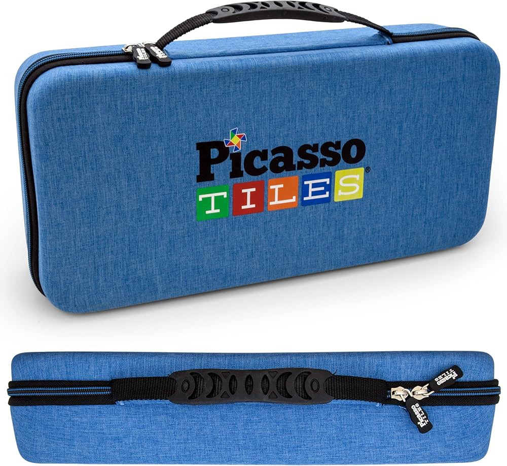 PicassoTiles PicassoToys Toy Carry Case Magnetic Tiles Construction Blocks Travel Bag EVA Storage... | Amazon (US)