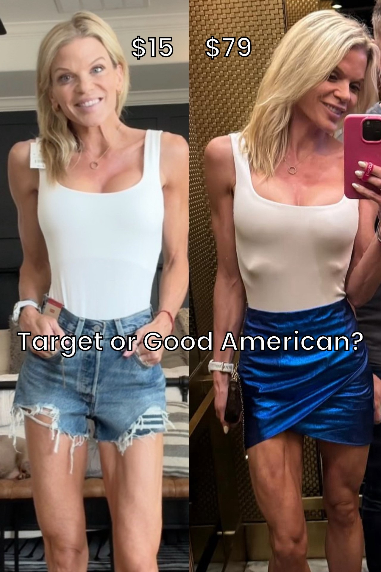 These bodysuits are super similar! Linking both! 🤍

Wearing Target XS/Good American Small/ 24 Levi’s shorts/size XXS blue skirt

#LTKStyleTip #LTKFindsUnder50 #LTKSummerEdit