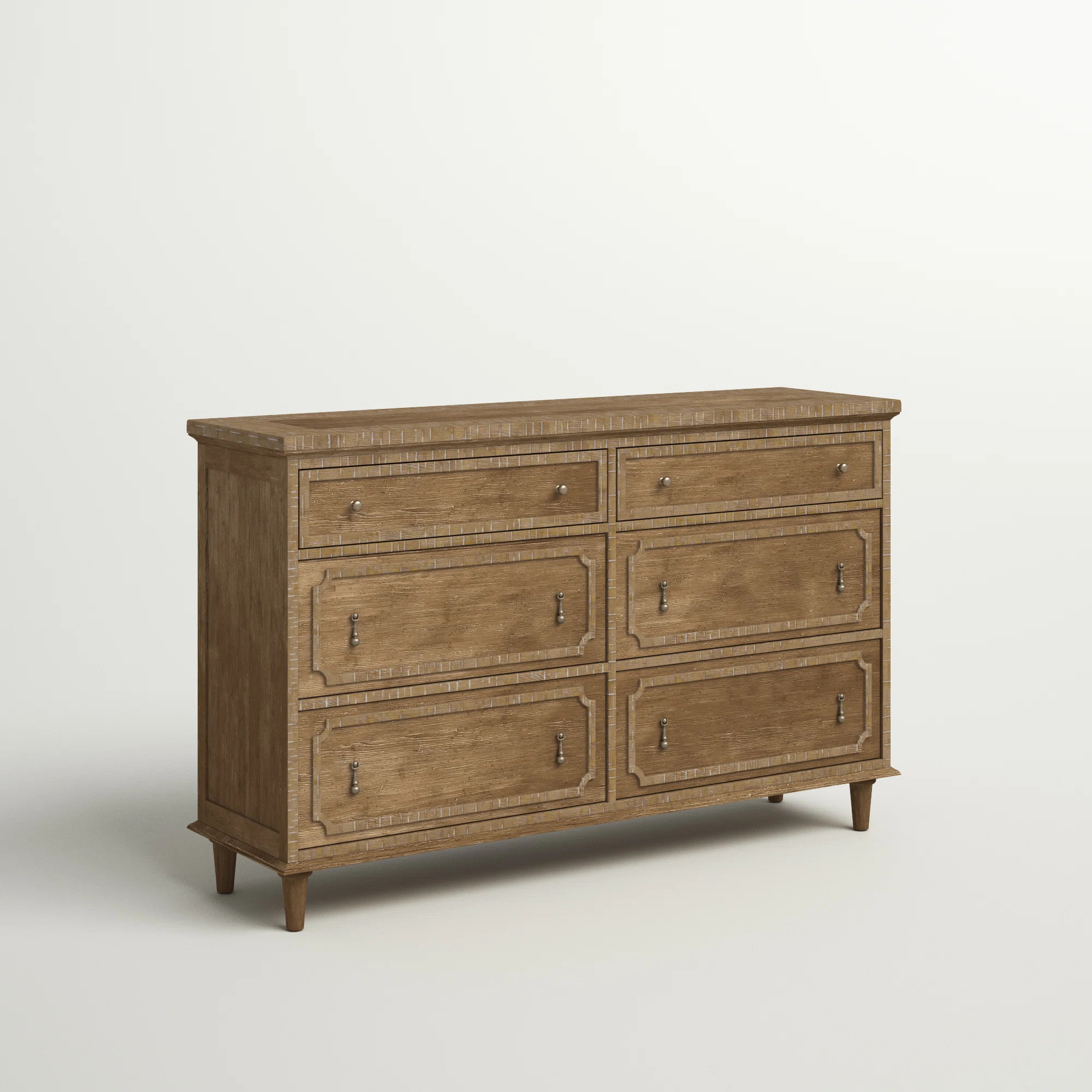 Clintwood 6 Drawer 64'' W Double Dresser | Wayfair North America