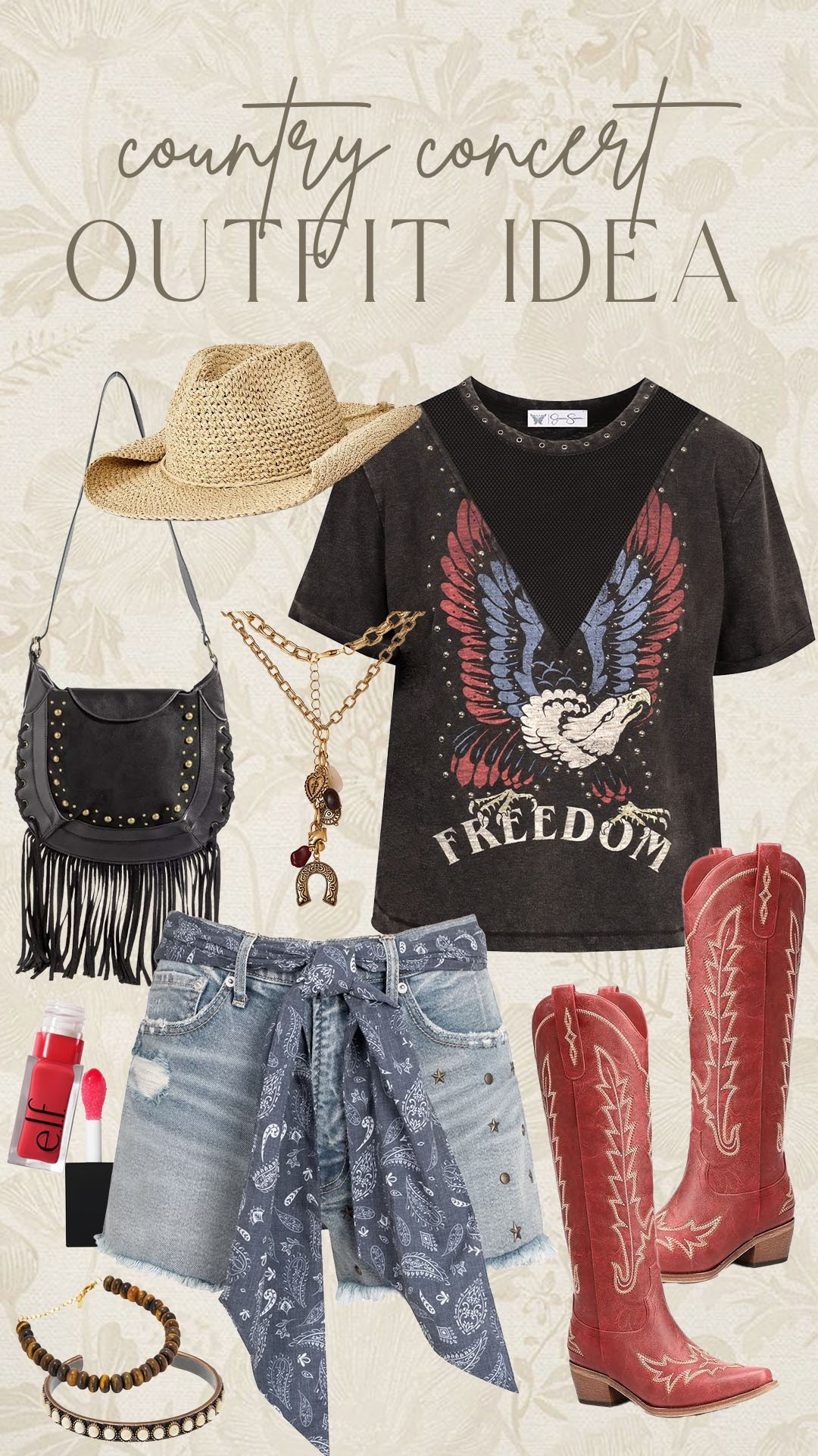 Cute country concert outfit idea! 

#countrystyle

Country concert outfit. What to wear to a country concert. Walmart new arrivals. Amazon western boots. Trendy summer country concert outfit.

#LTKootd #LTKSeasonal #LTKgrwm