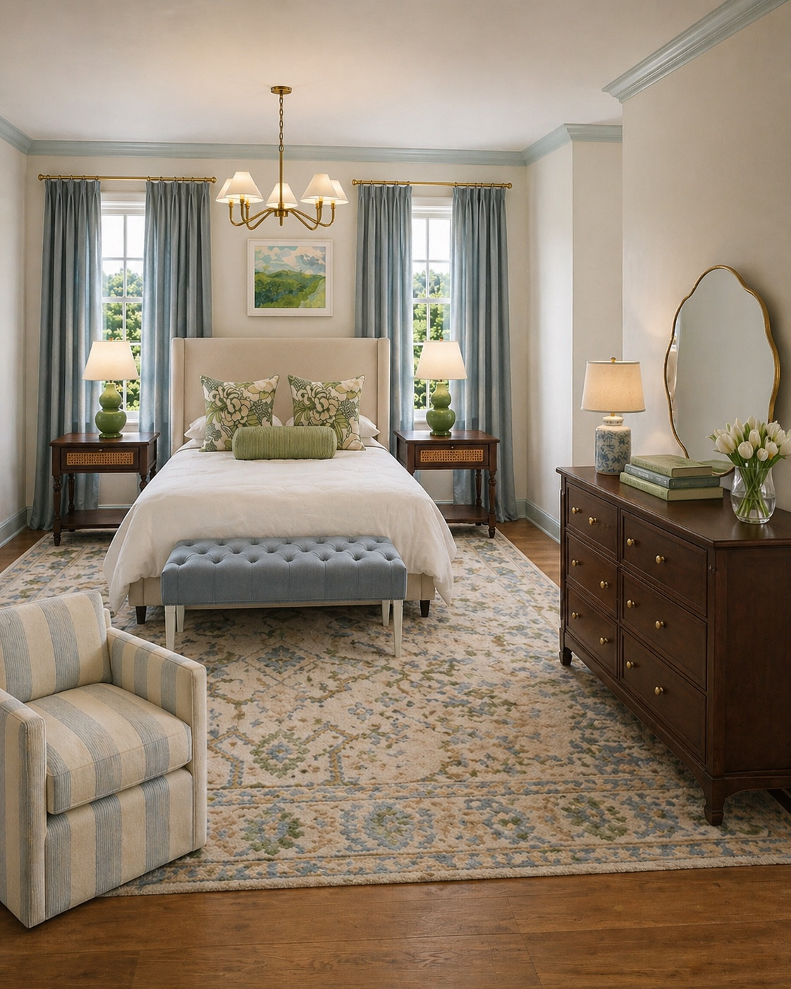The budget version of the room I shared yesterday!! Much more cost effective but the vibe is the same! Blue, green & brown serenity 

#LTKSaleAlert #LTKHome #LTKdayinmylife