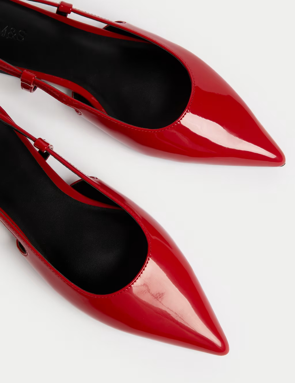 Patent Pointed Toe Slingback Pumps | Marks & Spencer (UK)