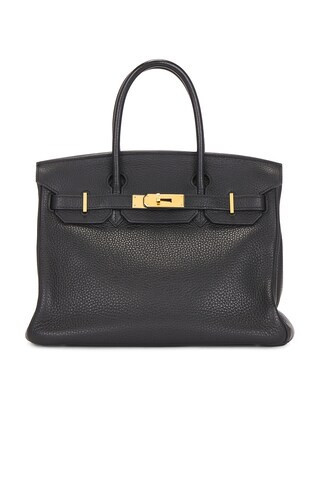 Hermes Clemence Birkin 30 Handbag in Black | FWRD 