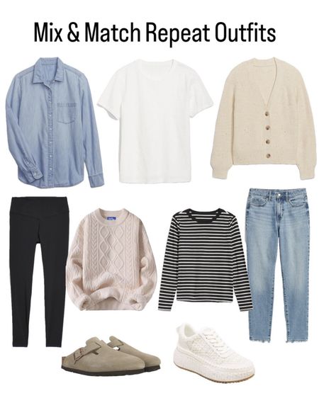 This in my opinion is the best wardrobe staples. They will never go out of style and can be mix and matched in so many ways!! #oldnavy #amazonsweater #amazonfashion #gap #targetshoes #targetfinds #oldnavystyle #oldnavyoutfit #minimalistwardrobe #capsulewardrobe #clogs

#LTKstyletip #LTKfindsunder50 #LTKsalealert