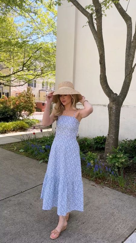 A sundress and a straw hat make a great summer brunch outfit. 
Dress is size XXS. I could also take a size XS with this one. 


#LTKOver40 #LTKStyleTip #LTKWedding