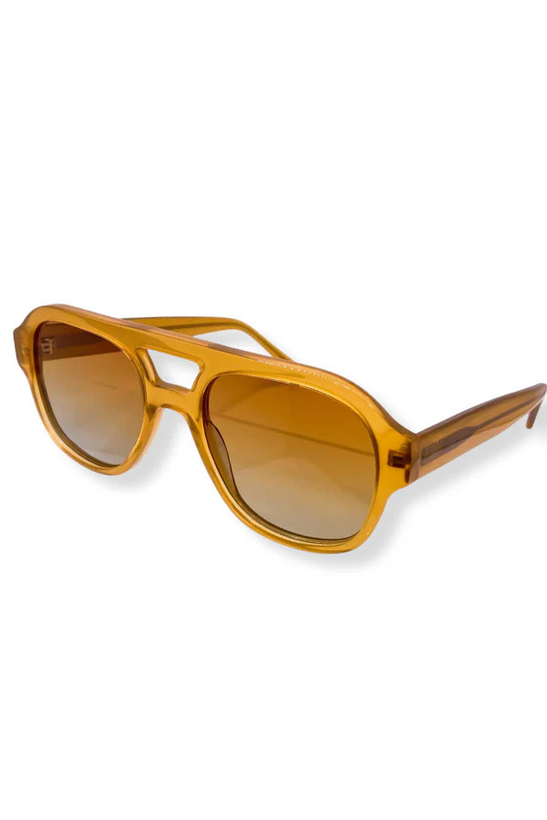 GIGI PIP Goldie Honey Aviator Sunglasses *Final Sale* | The Willow Tree