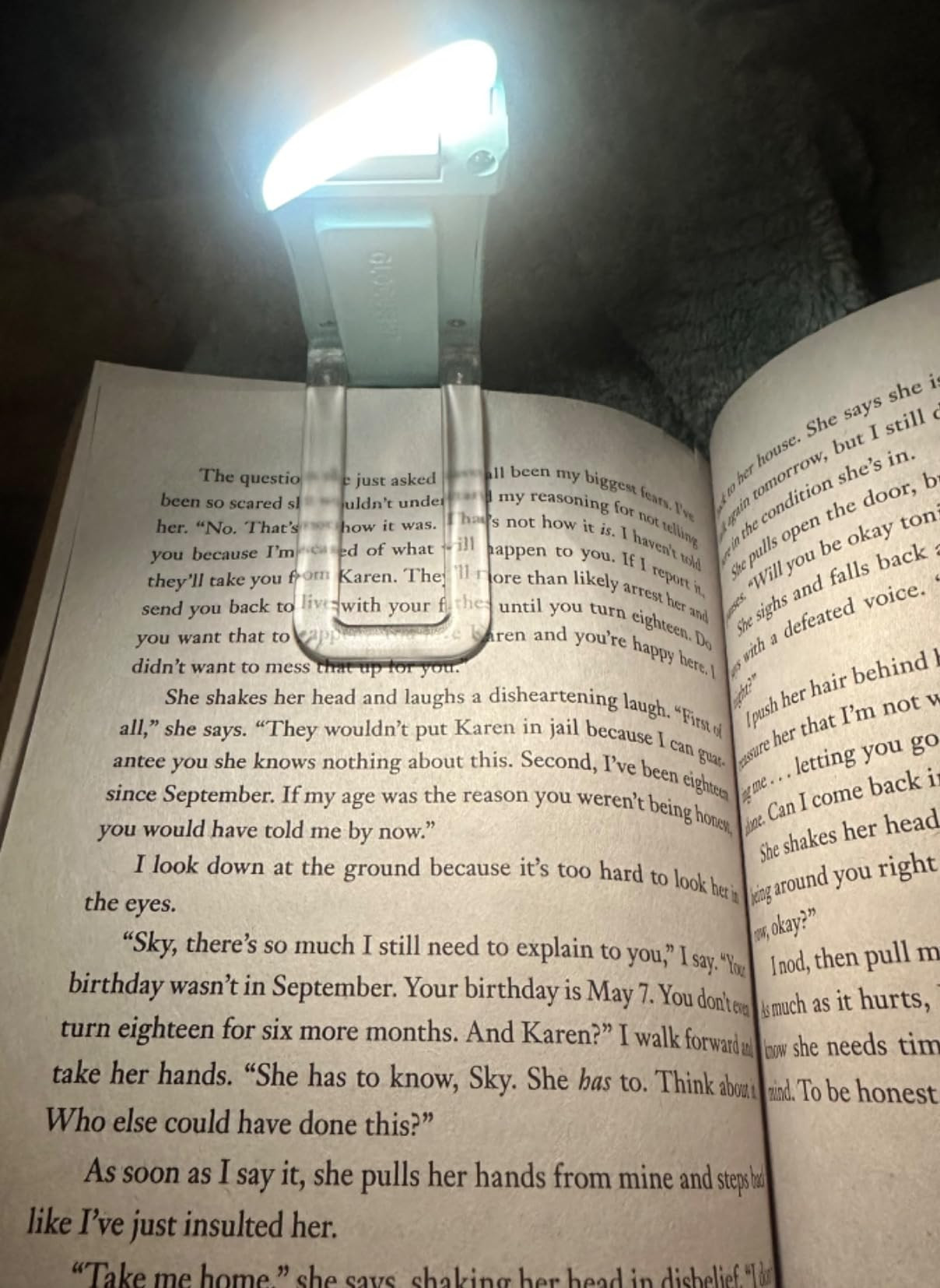 Glocusent USB Rechargeable Book Light for Reading in Bed, Portable Clip-on LED Reading Light, 3 A... | Amazon (US)