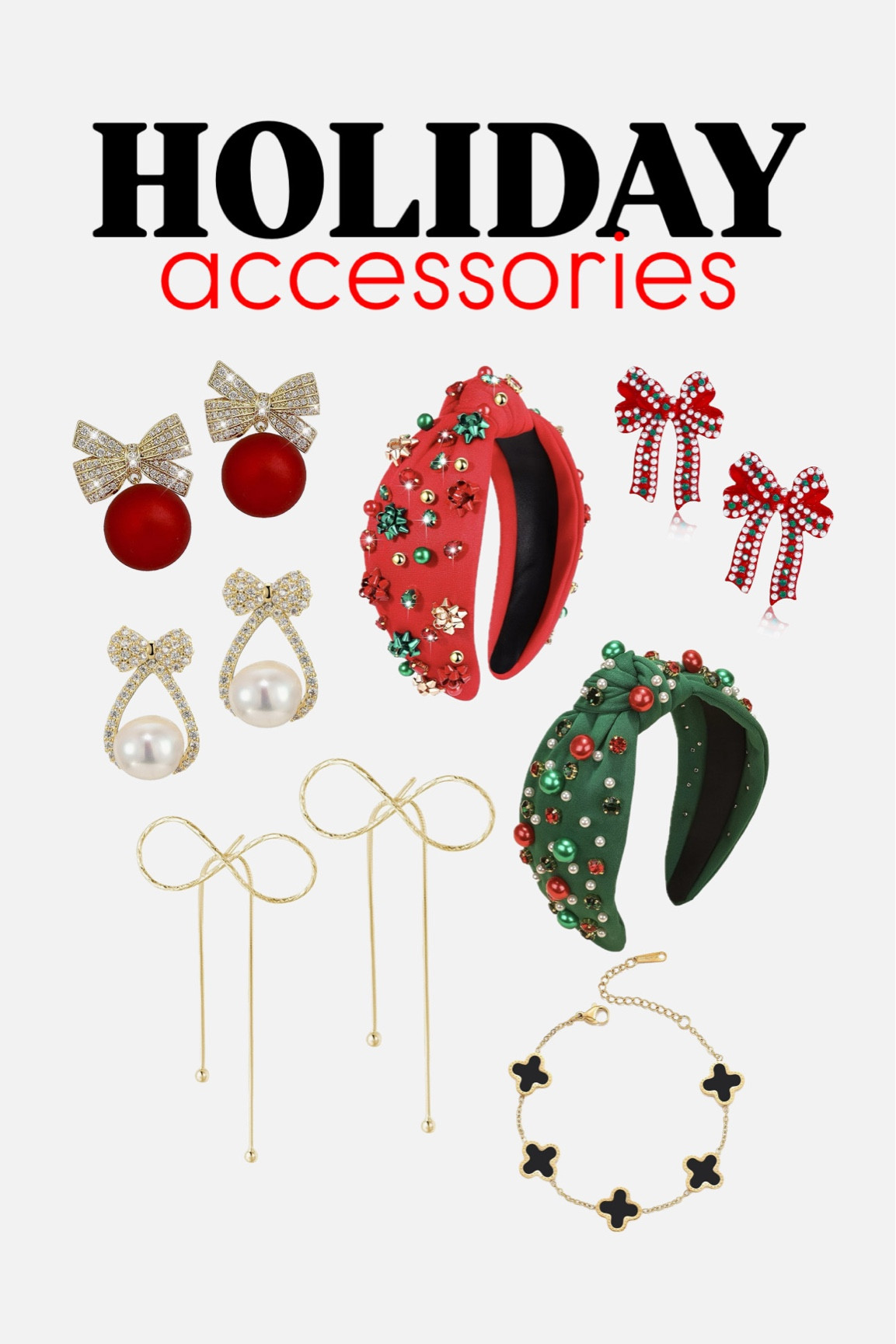 Holiday accessories 

#LTKHoliday #LTKFindsUnder50 #LTKStyleTip