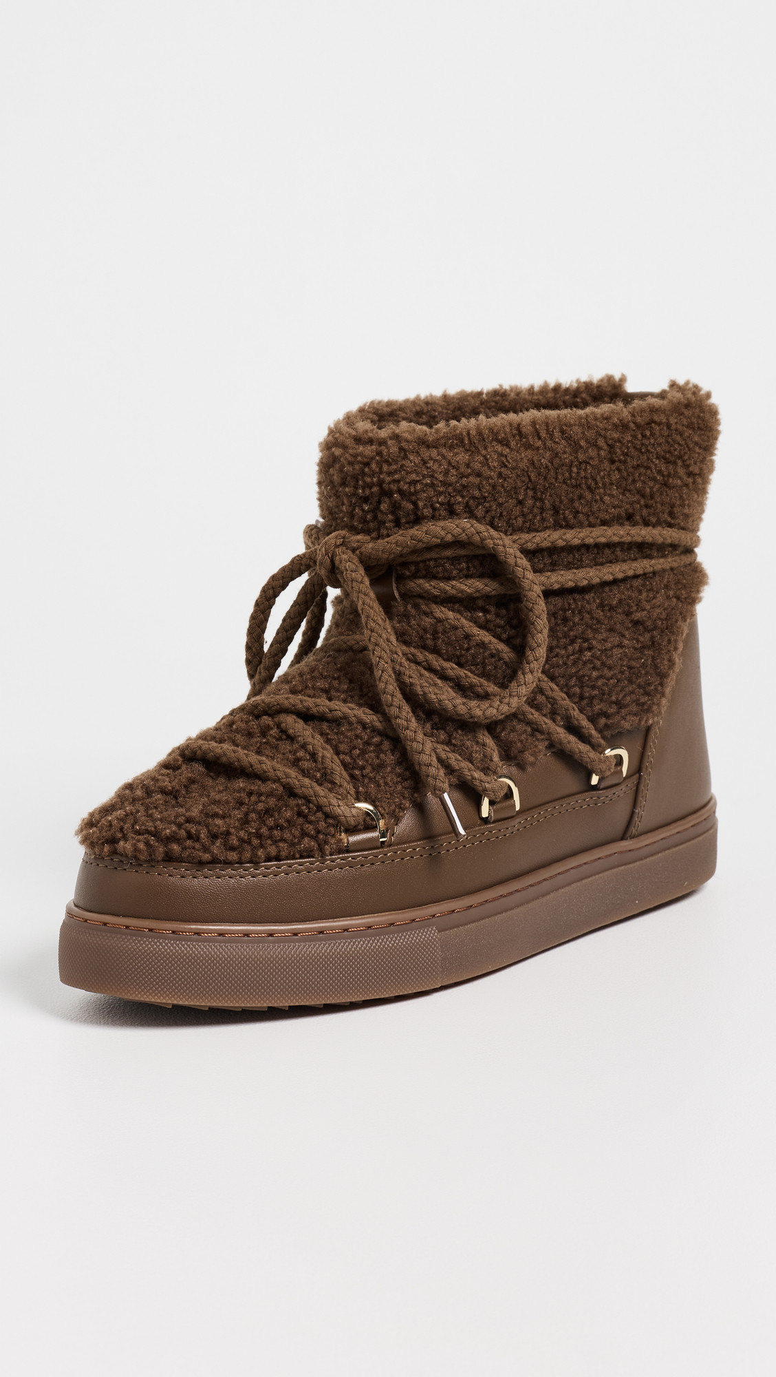 Inuikii Curly Boots Brown 37 | Shopbop