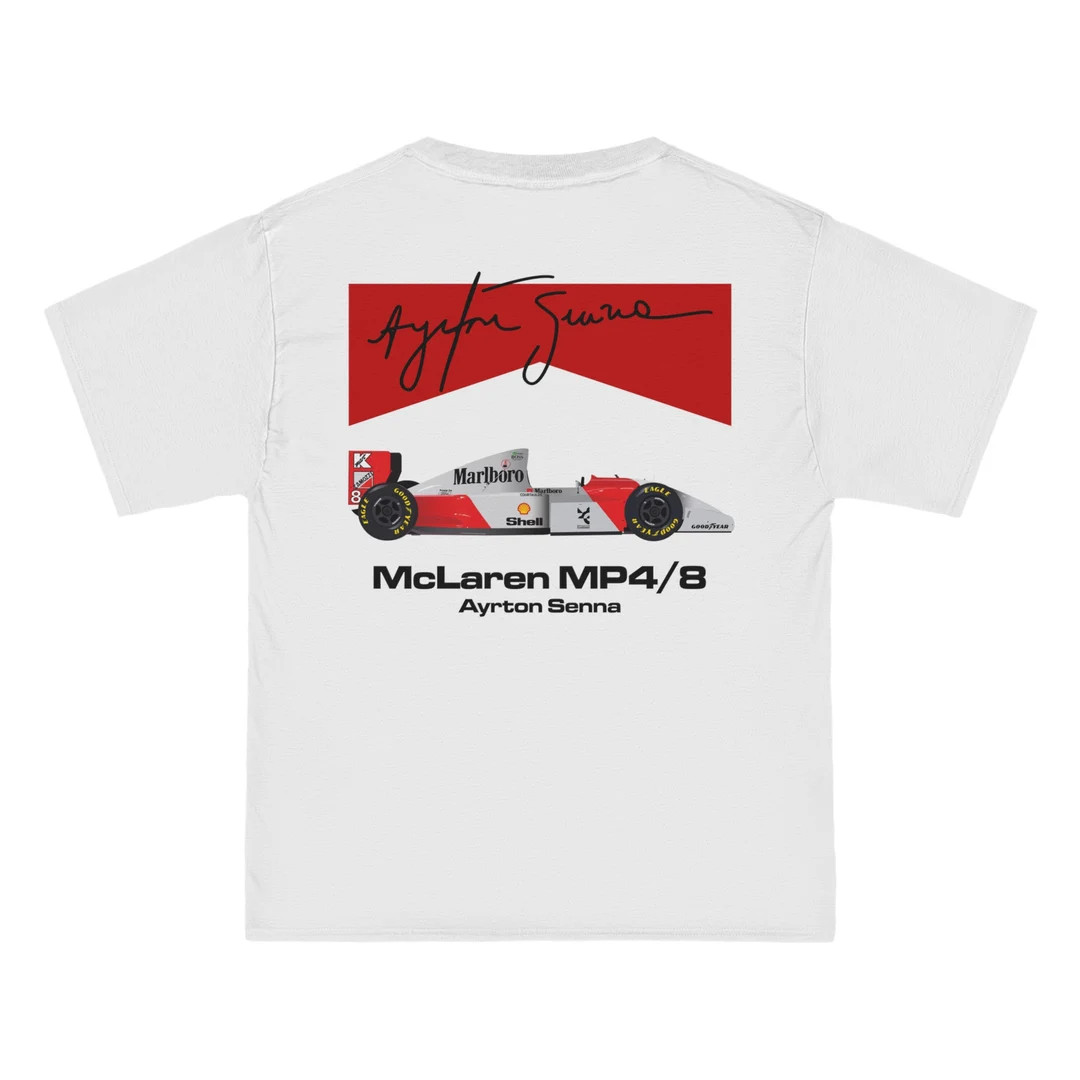 Ayrton Senna F1 Tee 2nd Edition - Etsy | Etsy (US)