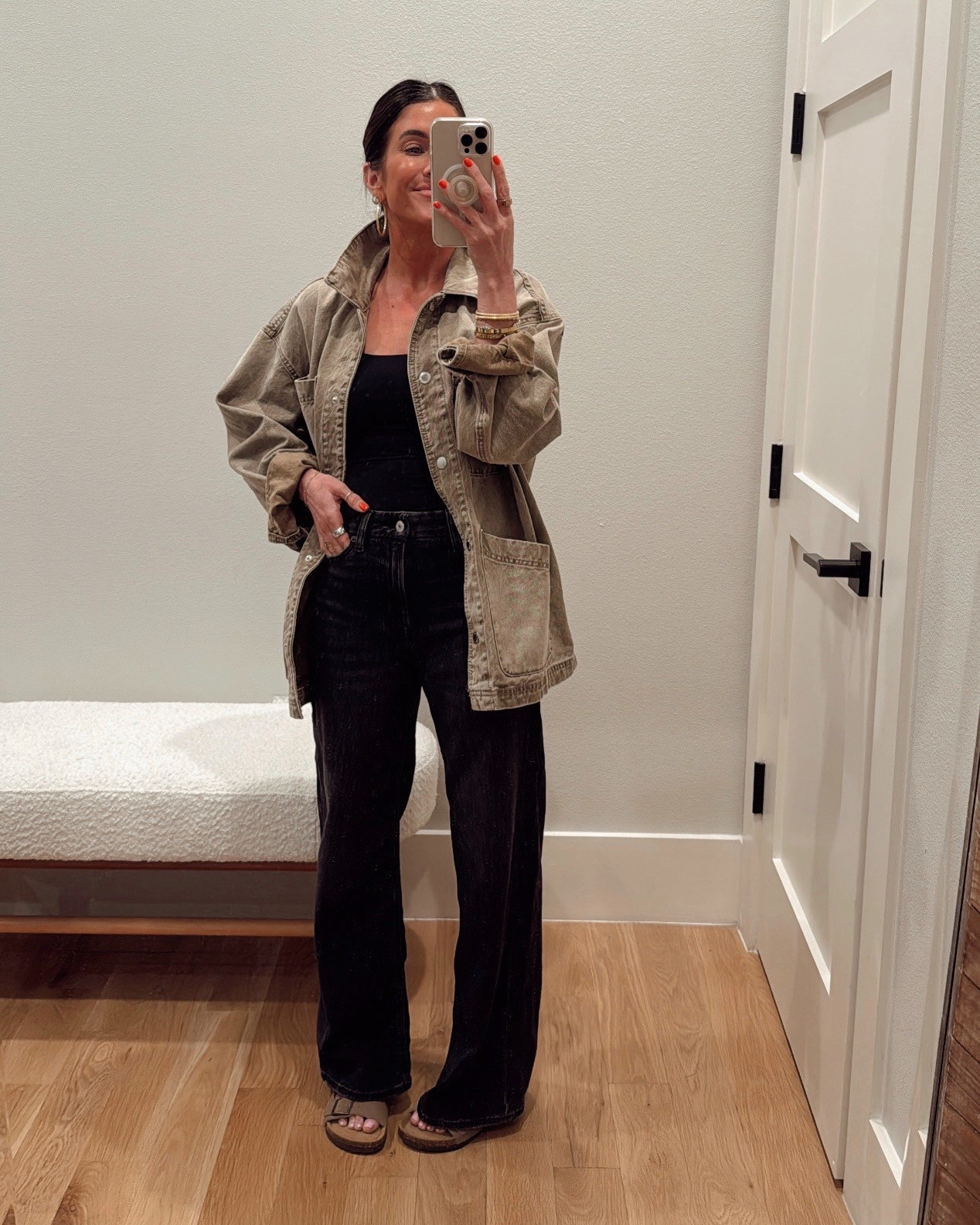 This👏🏼Target👏🏼Jacket!! It’s back in stock!
Wearing a size small. 




#LTKFindsUnder50 #LTKShoeCrush #LTKStyleTip