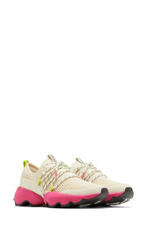 SOREL Kinetic Impact Laces Sneaker in Natural/cactus Pink at Nordstrom, Size 9.5 | Nordstrom