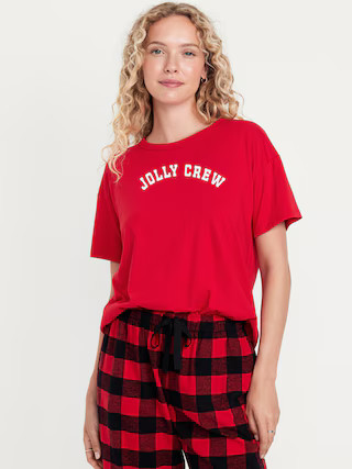 Matching Holiday-Graphic T-Shirt for Women | Old Navy (US)