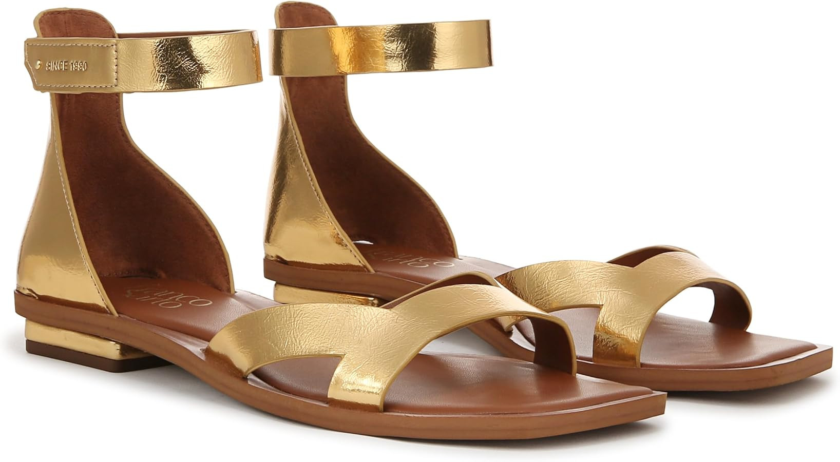 Franco Sarto Women's Elisa Flat Sandal | Amazon (US)