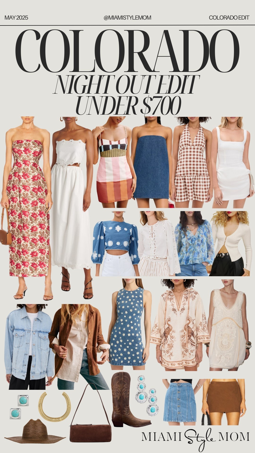 Colorado Nigh Out Edit - Under $700

Women’s fashion, summer fashion, summer style, summer outfits, summer outfit inspo, summer ootd, trendy fashion, chic style, vacation fashion 



#LTKStyleTip #LTKOver40 #LTKSeasonal