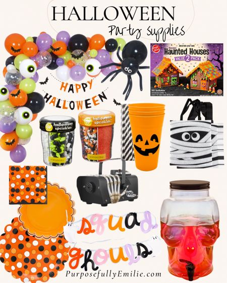 Halloween Party Supplies #halloweenparty

#LTKSeasonal #LTKHalloween #LTKkids