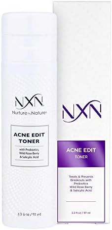 NxN Acne Facial Toner with Salicylic Acid, Witch Hazel, Probiotics & Natural Multi-Fruit Extracts... | Amazon (US)