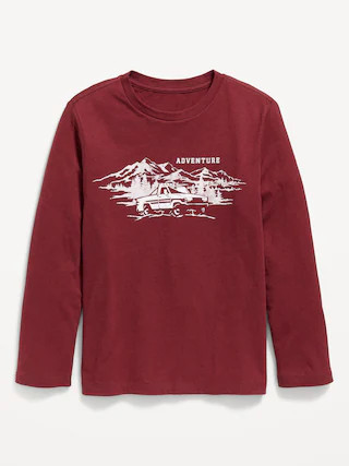 Long-Sleeve Graphic T-Shirt for Boys | Old Navy (CA)