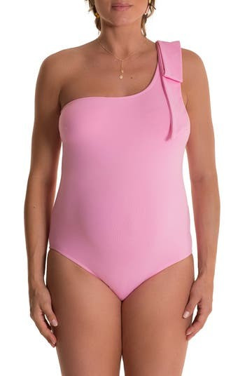 Abril One-Shoulder One-Piece Maternity Swimsuit | Nordstrom