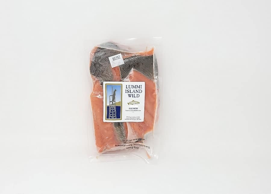 1 Pound Of Salmon | Fresh Boneless King Salmon | Lummi Island Wild | Lummi Island Wild