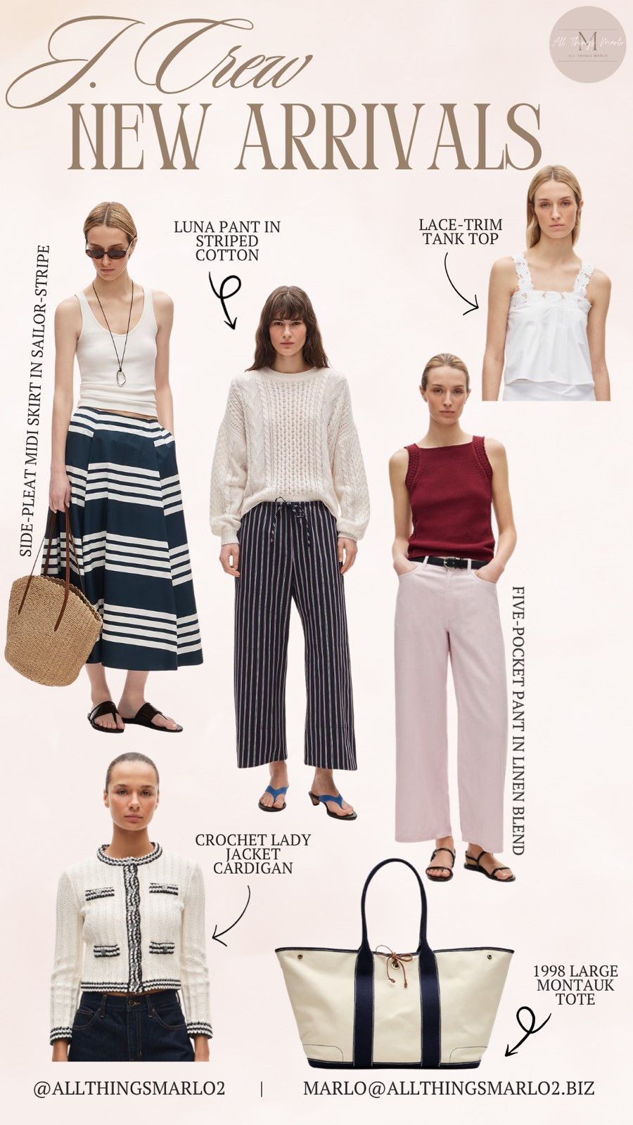J.Crew new arrivals 

 #LTKootd #LTKWorkwear #LTKTravel