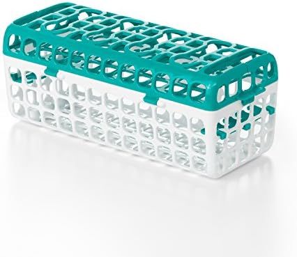 OXO Tot Dishwasher Basket for Bottle Parts & Accessories, Teal | Amazon (US)